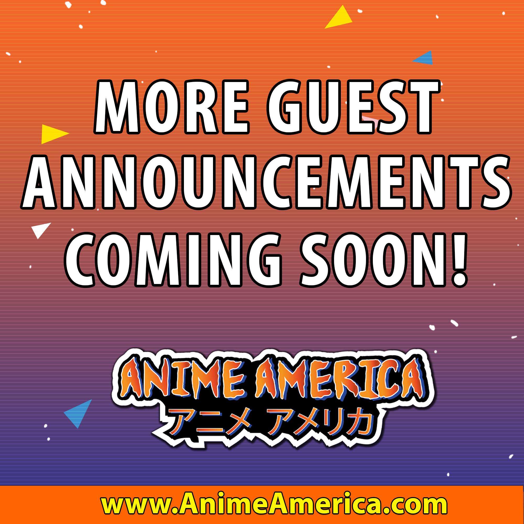 Guest Announcements Coming Soon